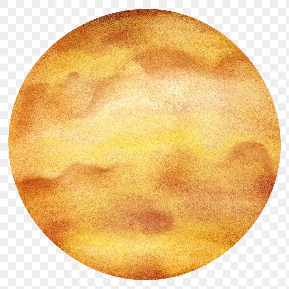 Planet Venus Png Sticker Transparent Premium Png Rawpixel