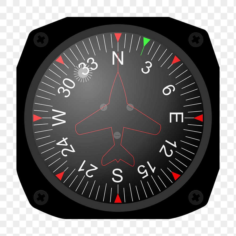 Heading indicator png clipart illustration, Free PNG rawpixel