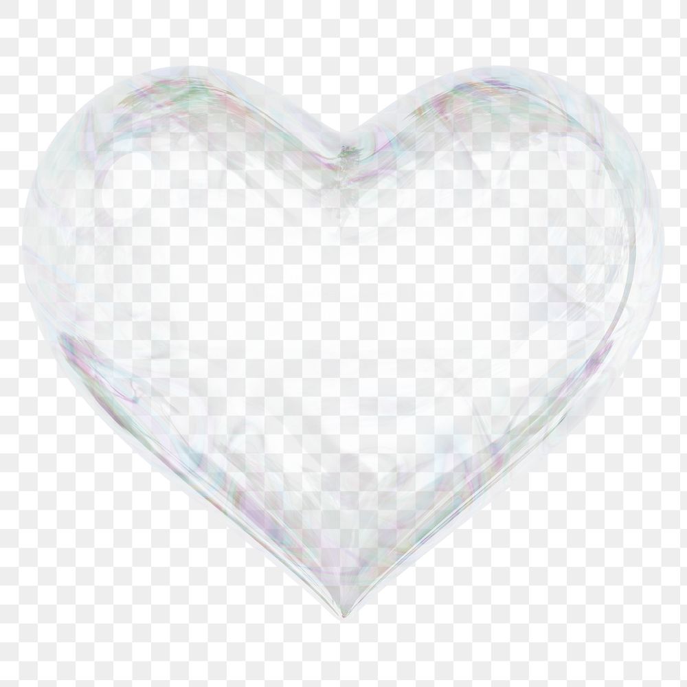 Transparent heart png 3D element | Premium PNG - rawpixel