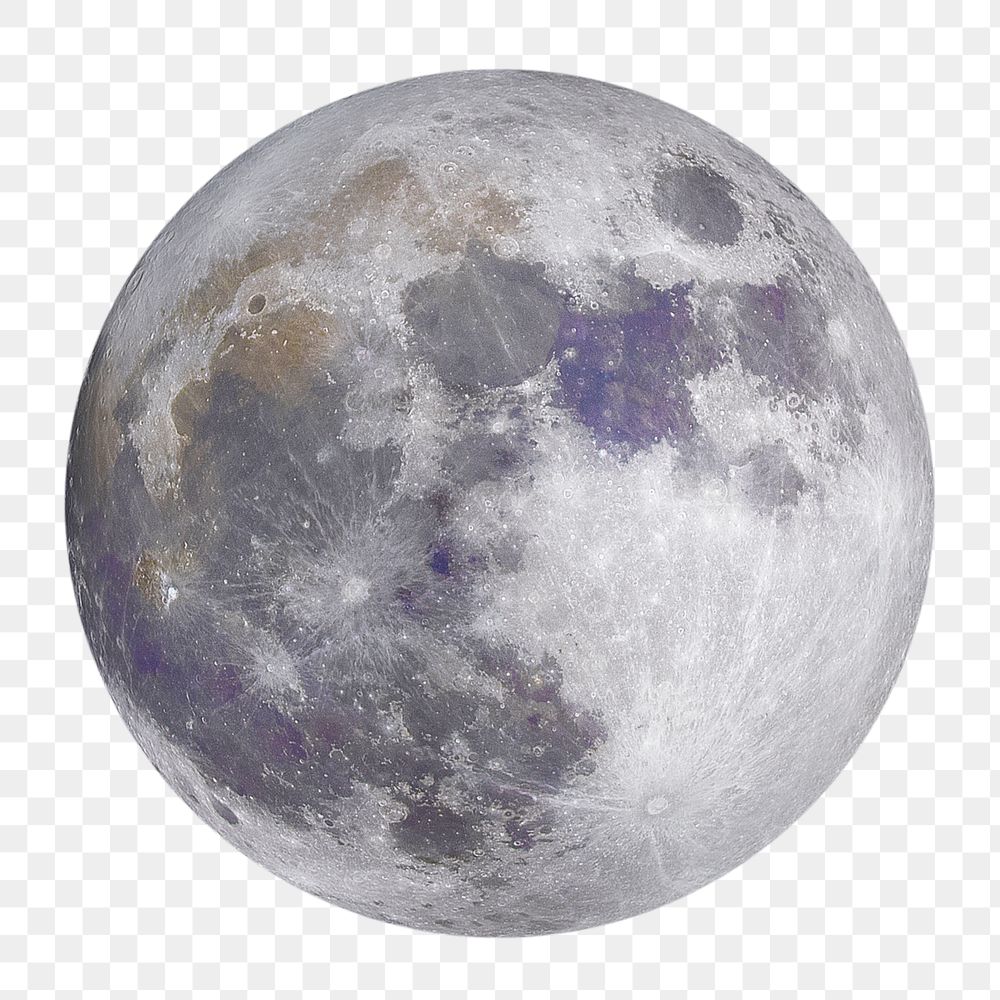 Planet Moon Png Sticker, Galaxy 