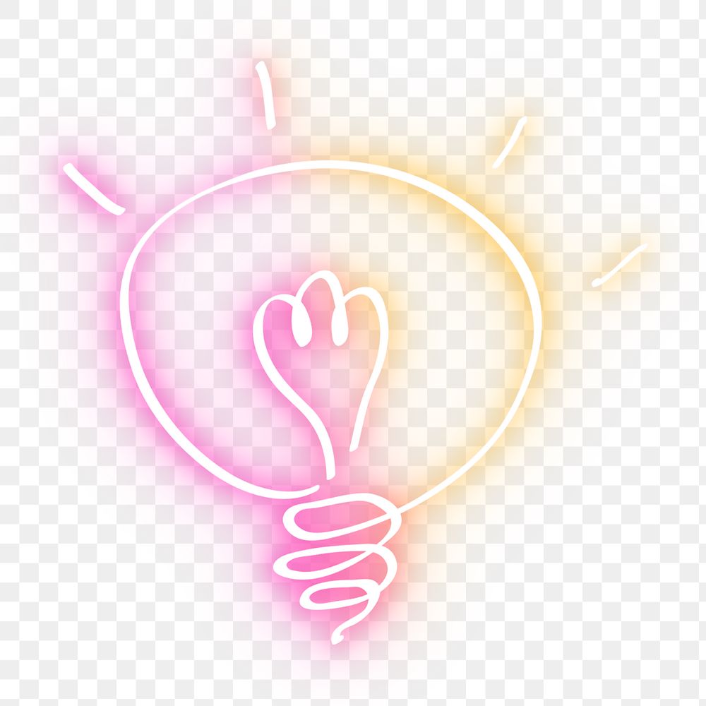 Png rainbowl neon glow light | Free PNG Sticker - rawpixel