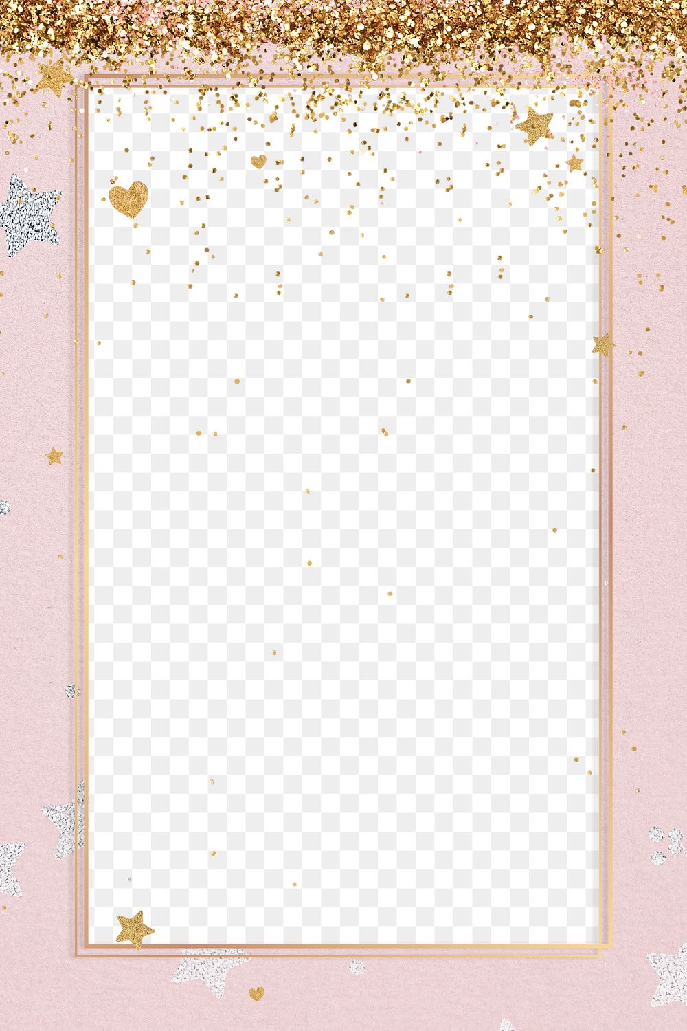 Png glittery heart pattern party | Free PNG - rawpixel