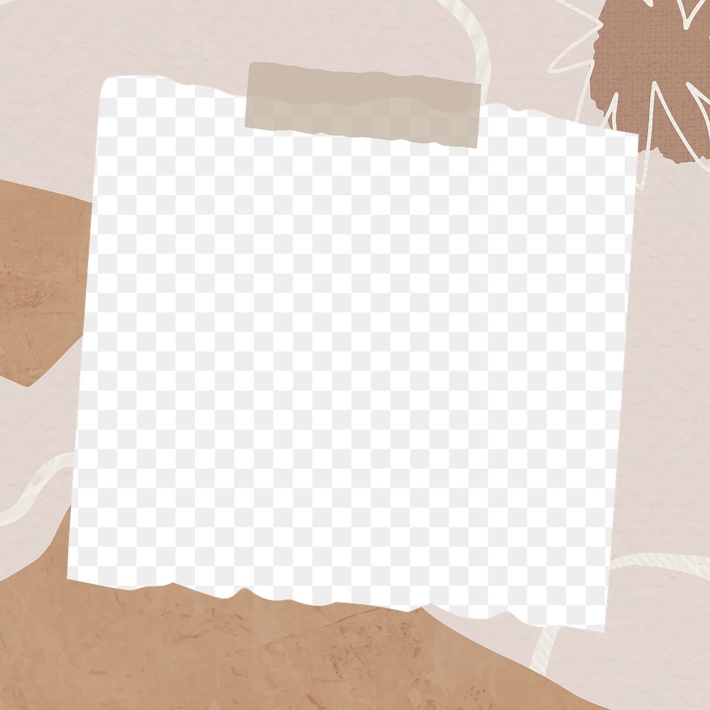 Png frame brown paper collage | Premium PNG - rawpixel