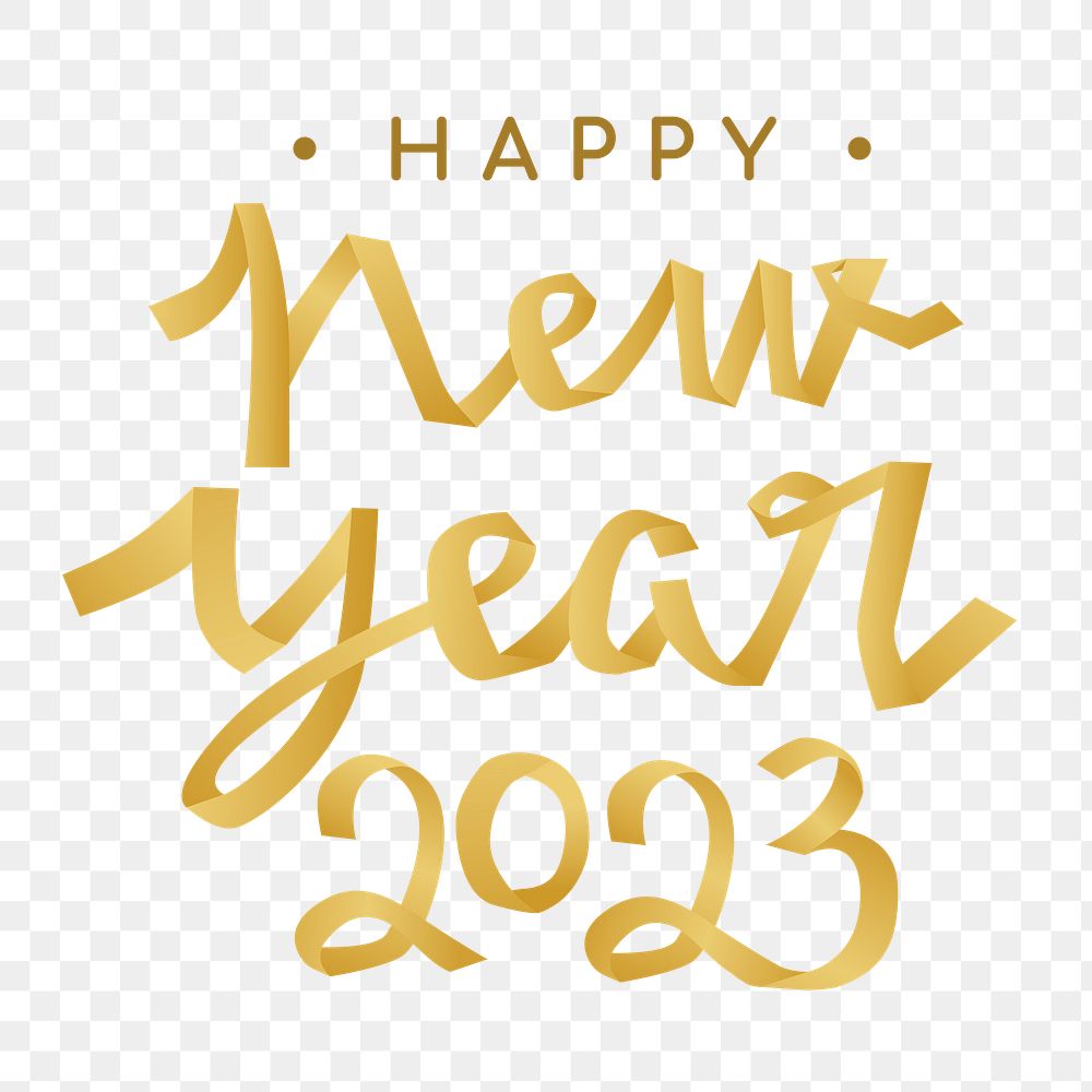 New year 2023 png sticker, | Free PNG Sticker - rawpixel