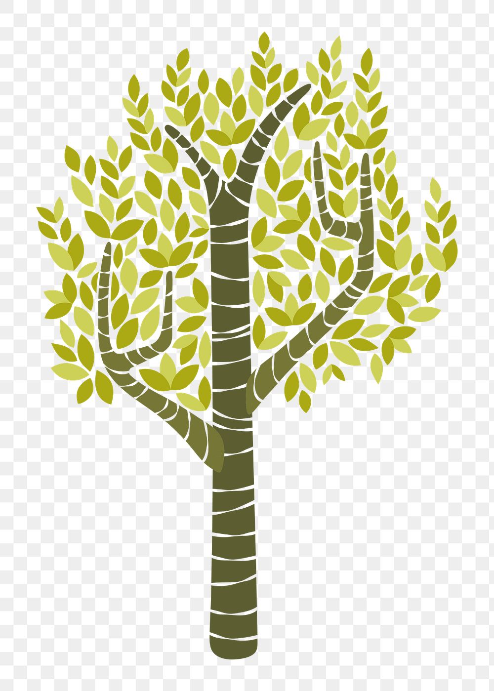 Tree Png Sticker Nature Illustration Premium Png Sticker Rawpixel