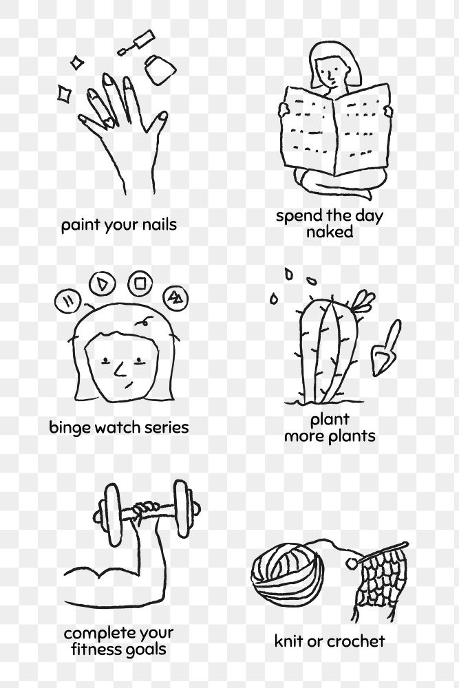 Stuck at home to do Premium PNG rawpixel