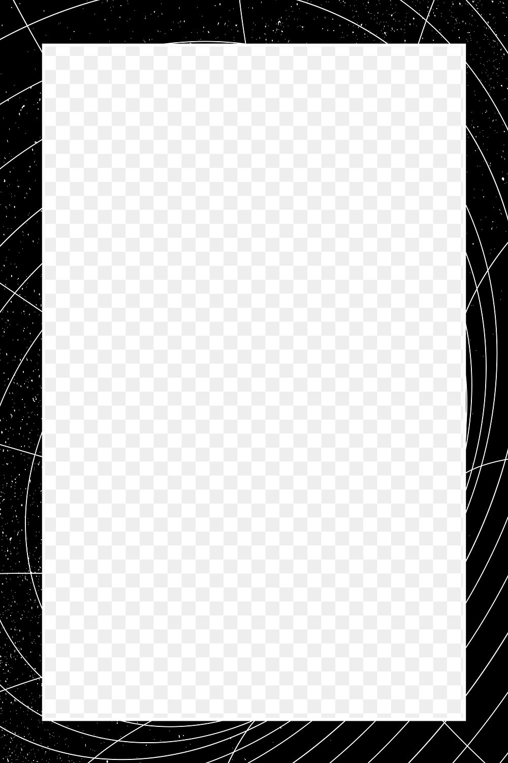 3D Grid wormhole frame design | Free PNG - rawpixel