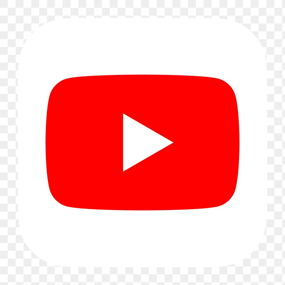 YouTube png social media icon. | Free Icons Sticker - rawpixel