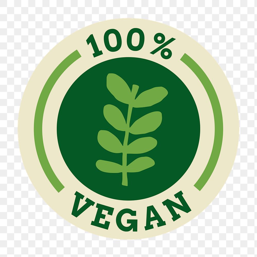 Png vegan label marketing sticker | Premium PNG Sticker - rawpixel