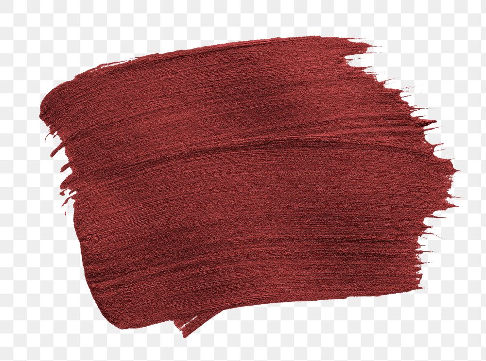 Shimmery metallic maroon red paint Free PNG Sticker rawpixel