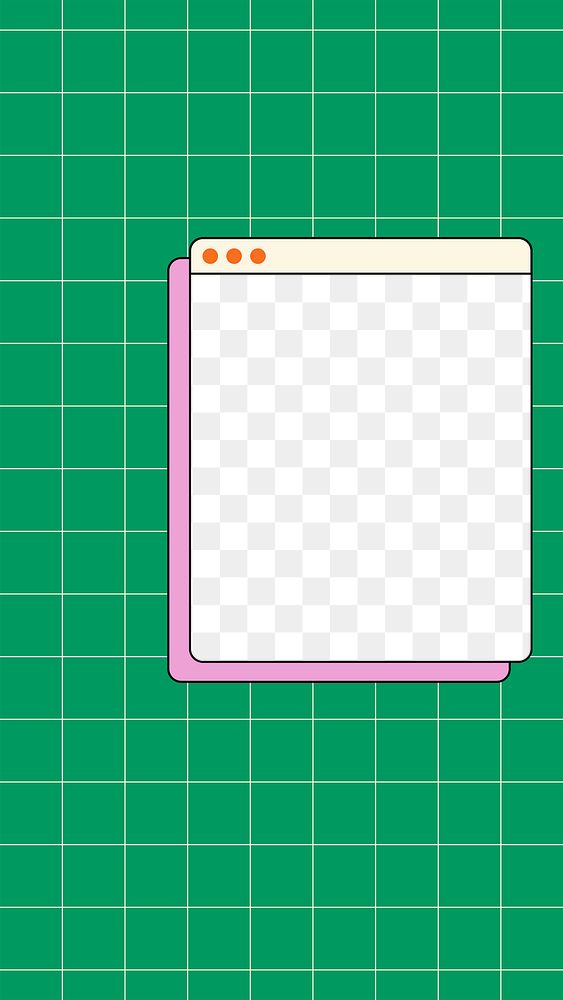 Browser tab png frame, retro | Free PNG - rawpixel