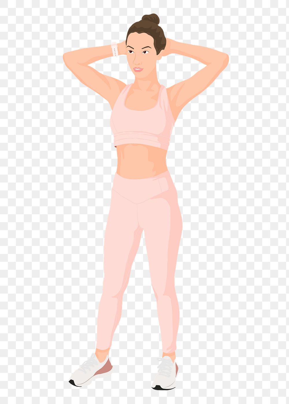 Yoga woman png sticker illustration, | Premium PNG - rawpixel