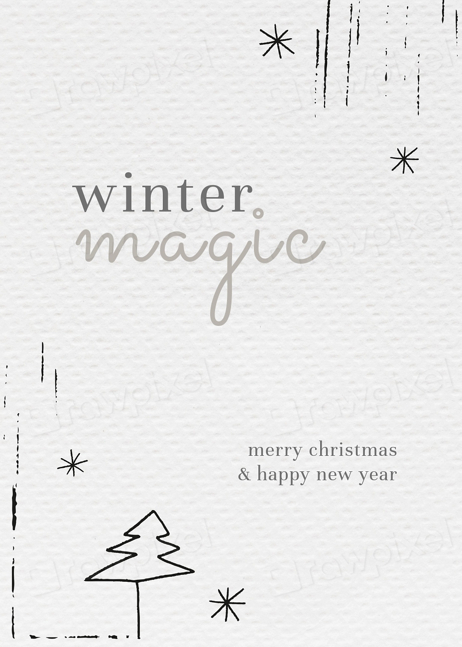 premium-vector-christmas-greeting-card-template