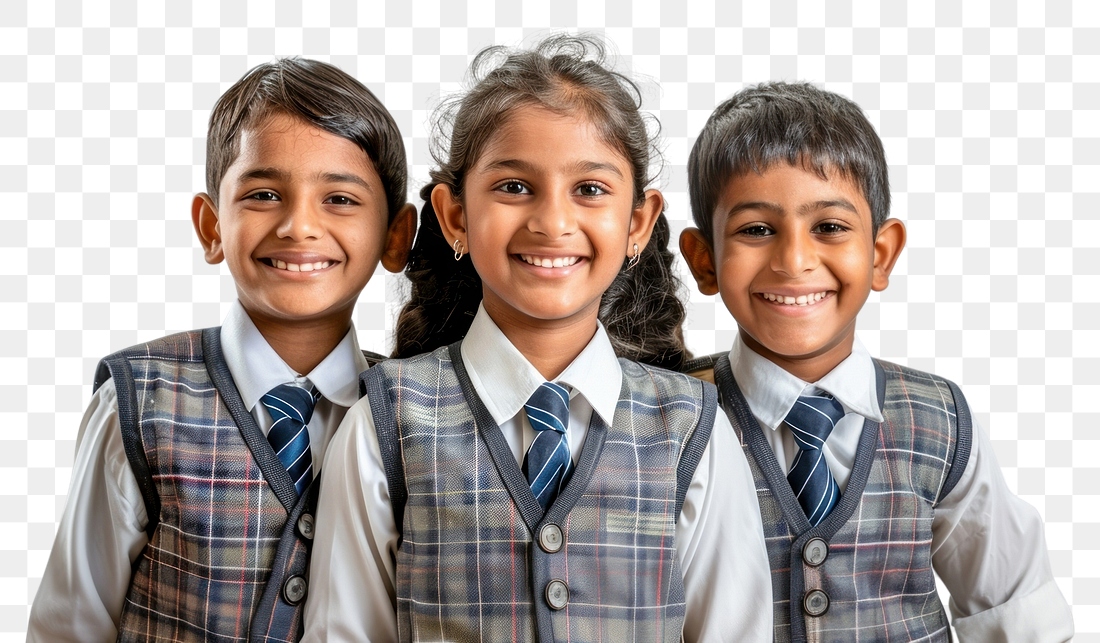 Smiling school children group | Premium PNG - rawpixel