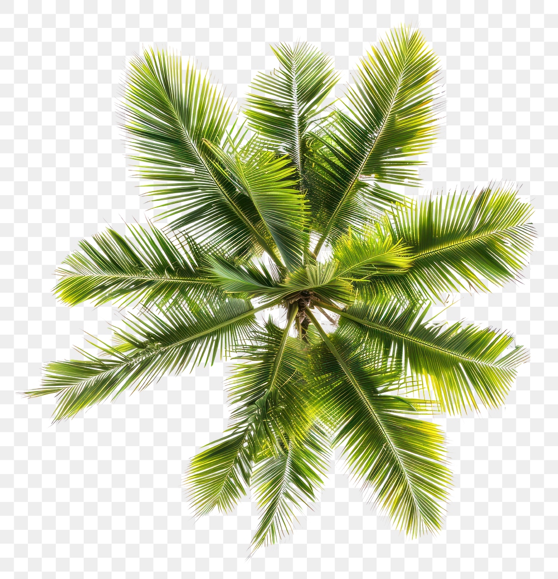 PNG Tropical palm tree leaves | Free PNG - rawpixel