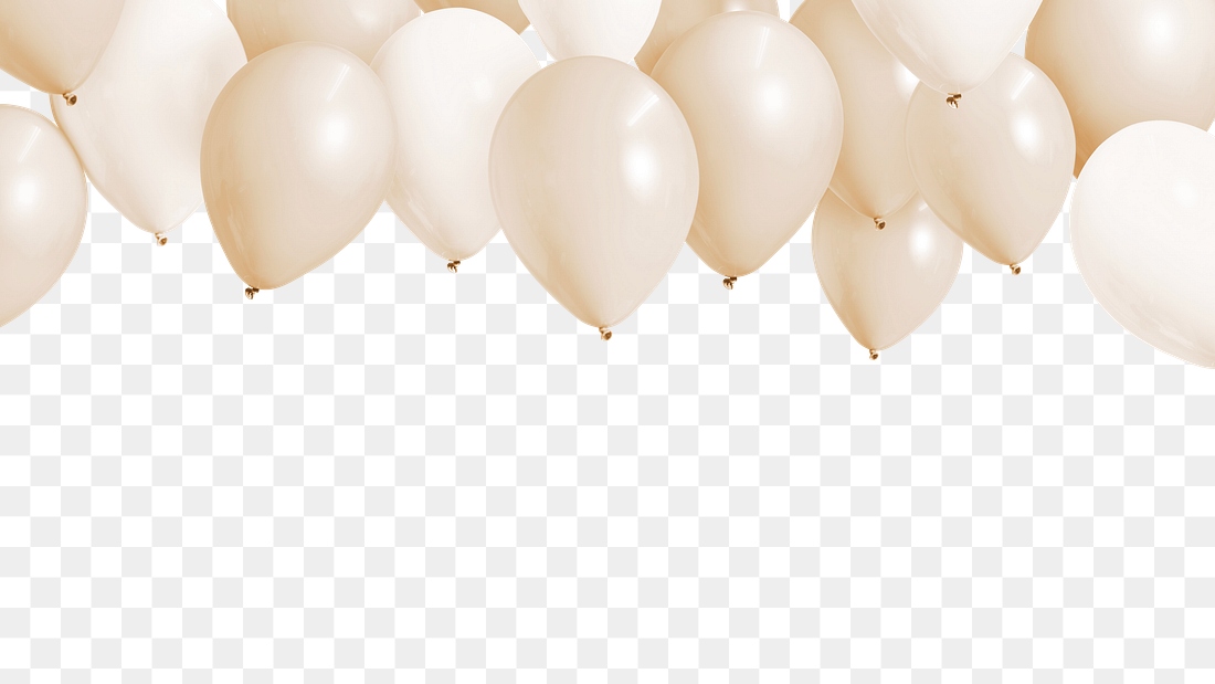 Beige balloon png border, transparent | Premium PNG - rawpixel