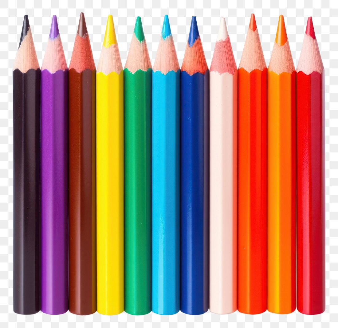 PNG Pencil arrangement creativity variation. | Premium PNG - rawpixel