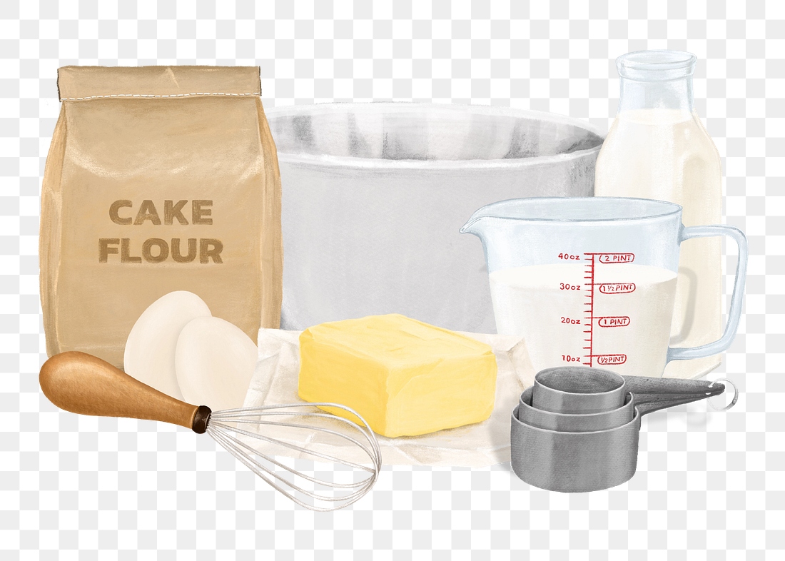 png-baking-ingredients-tool-premium-png-rawpixel