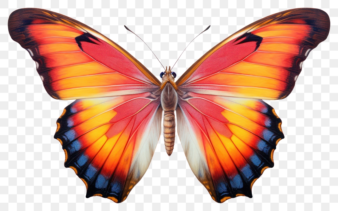 PNG Butterfly animal insect invertebrate. | Premium PNG - rawpixel