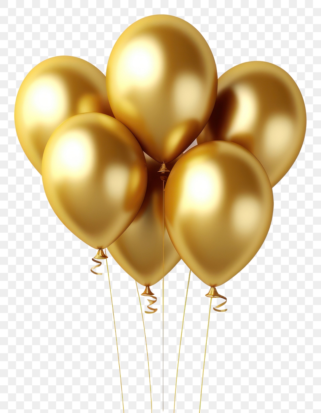 PNG Gloden ballons balloon gold | Premium PNG - rawpixel