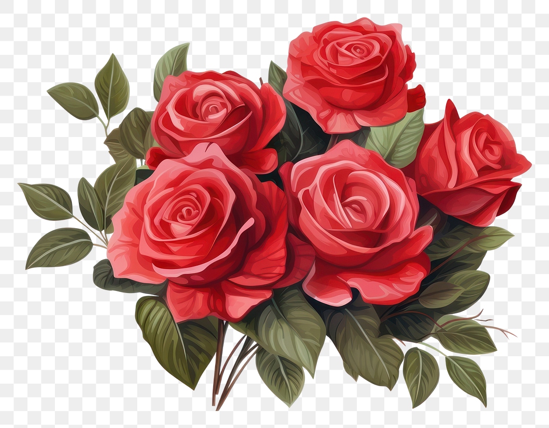 PNG Red roses bouquet flower | Premium PNG - rawpixel