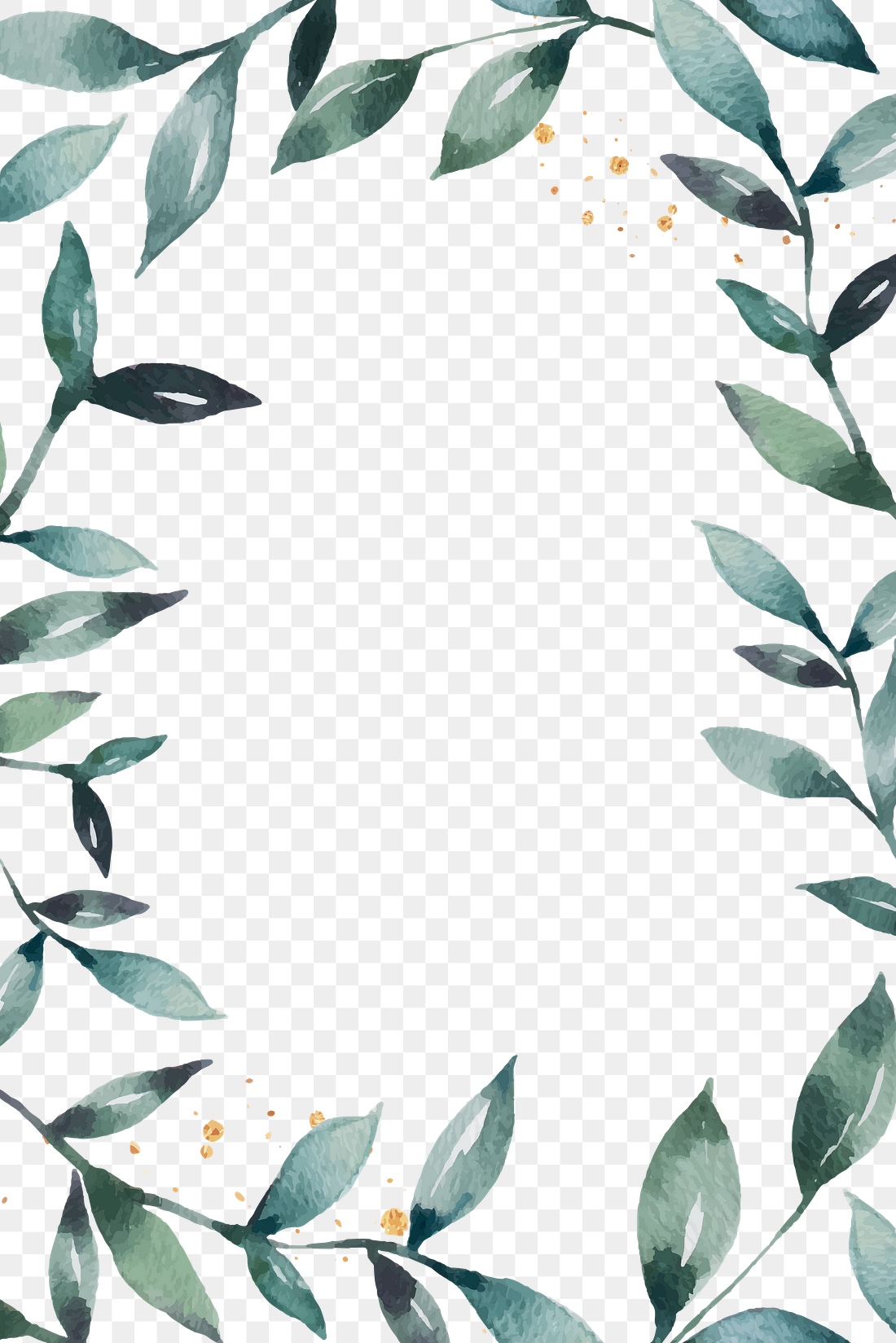 Leaf png border, transparent background | Premium PNG - rawpixel