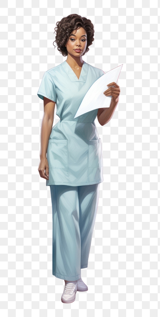 PNG Nurse white background stethoscope Free PNG rawpixel