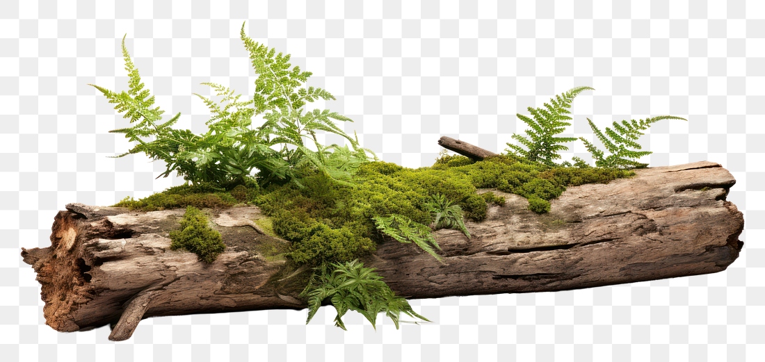 PNG Fallen log plant leaf | Free PNG - rawpixel