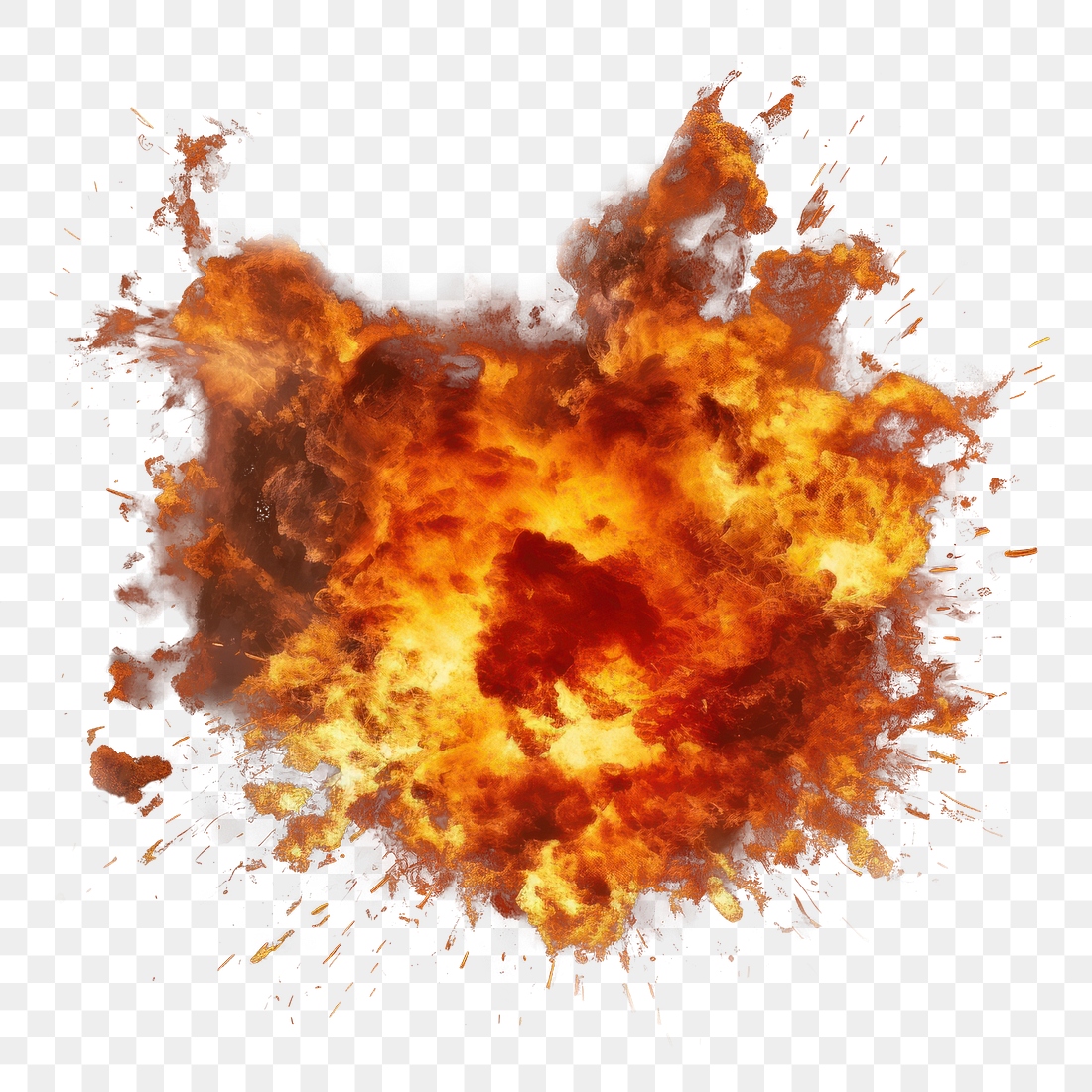 Bomb explosion effect png, transparent | Premium PNG - rawpixel