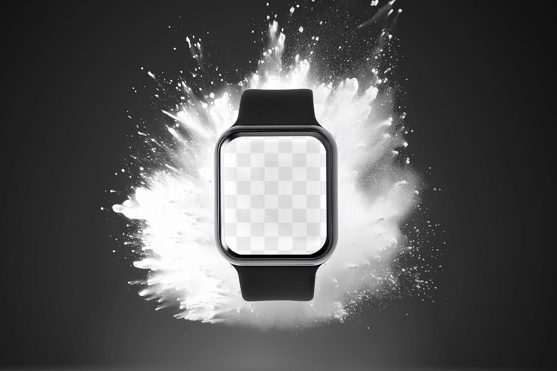 Smartwatch display png, transparent mockup Premium PNG rawpixel