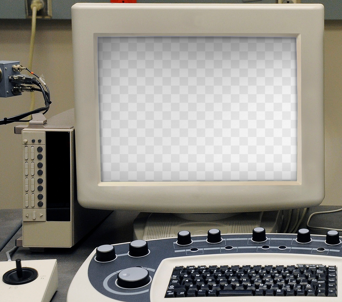 Retro computer screen png mockup, | Premium PNG - rawpixel