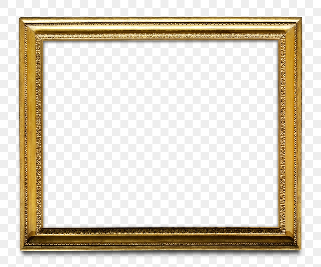 Png gold frame mockup border | Premium PNG - rawpixel