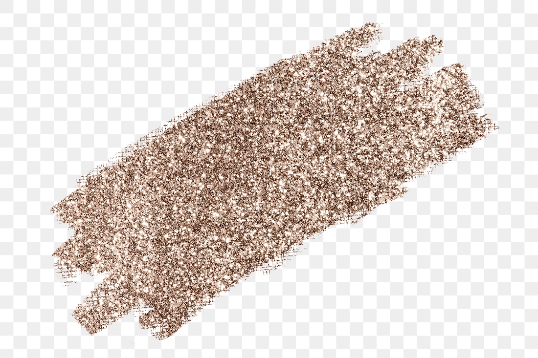 Metallic Gold Glitter Paint Brush 