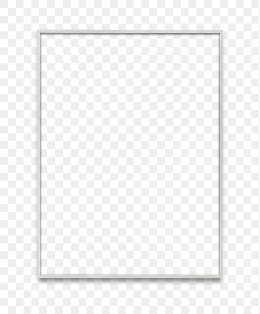 Gray picture frame transparent png | Premium PNG - rawpixel