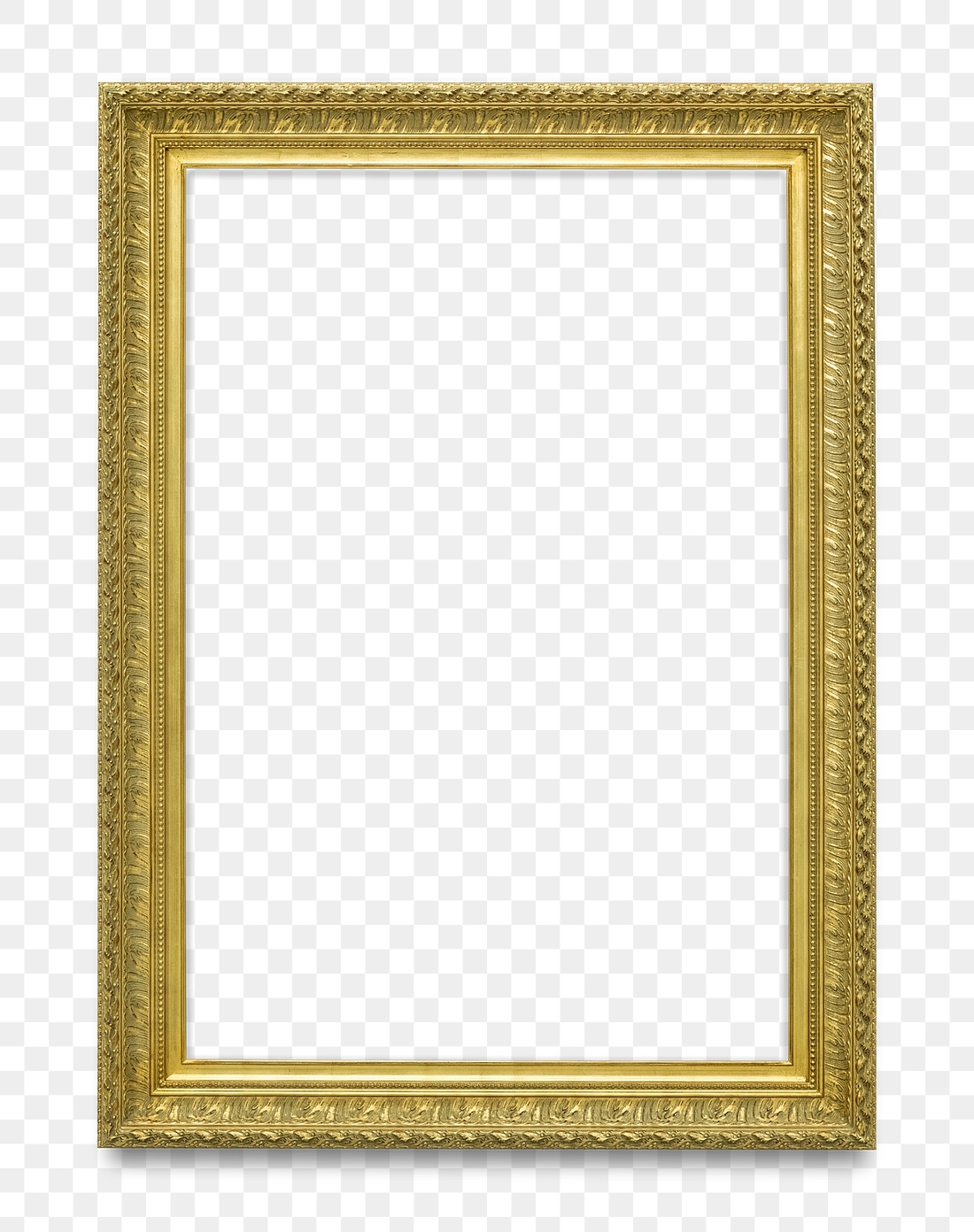 Gold Picture Frame Transparent Png 