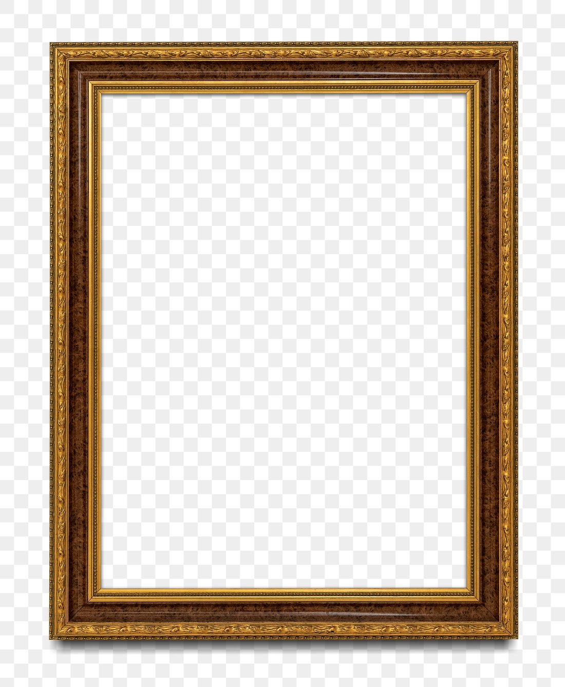 Bronze picture frame transparent png | Free PNG - rawpixel