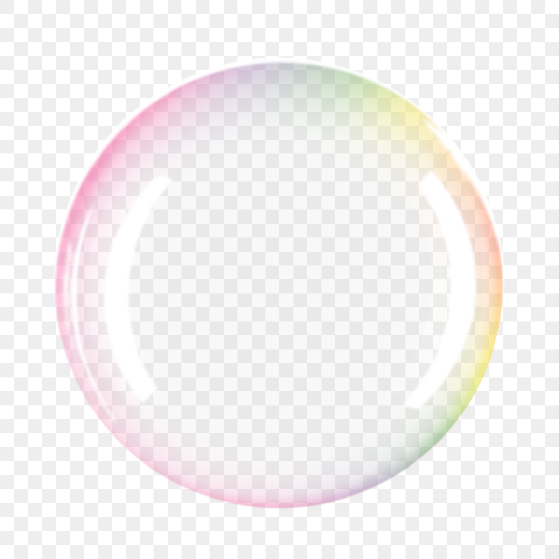 Round shaped soap bubble frame | Premium PNG - rawpixel