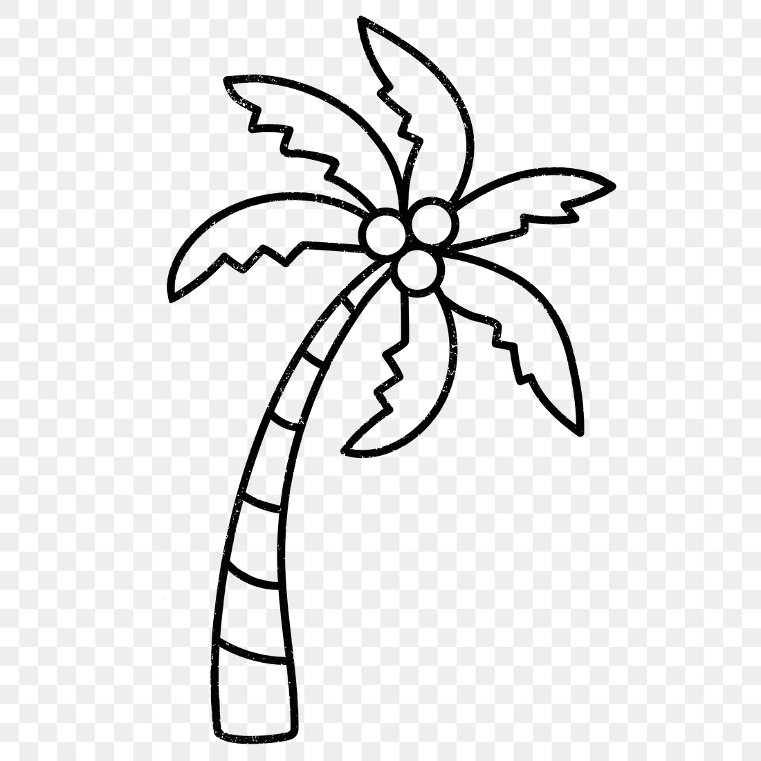 Tropical tree png sticker, summer, | Premium PNG - rawpixel