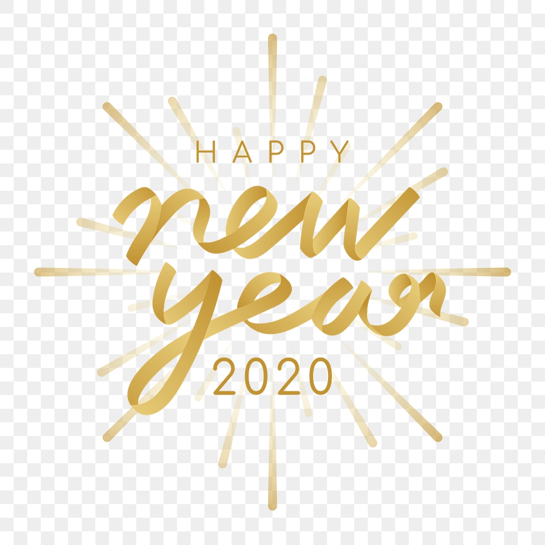 Happy New Year 2020 transparent | Premium PNG Sticker - rawpixel