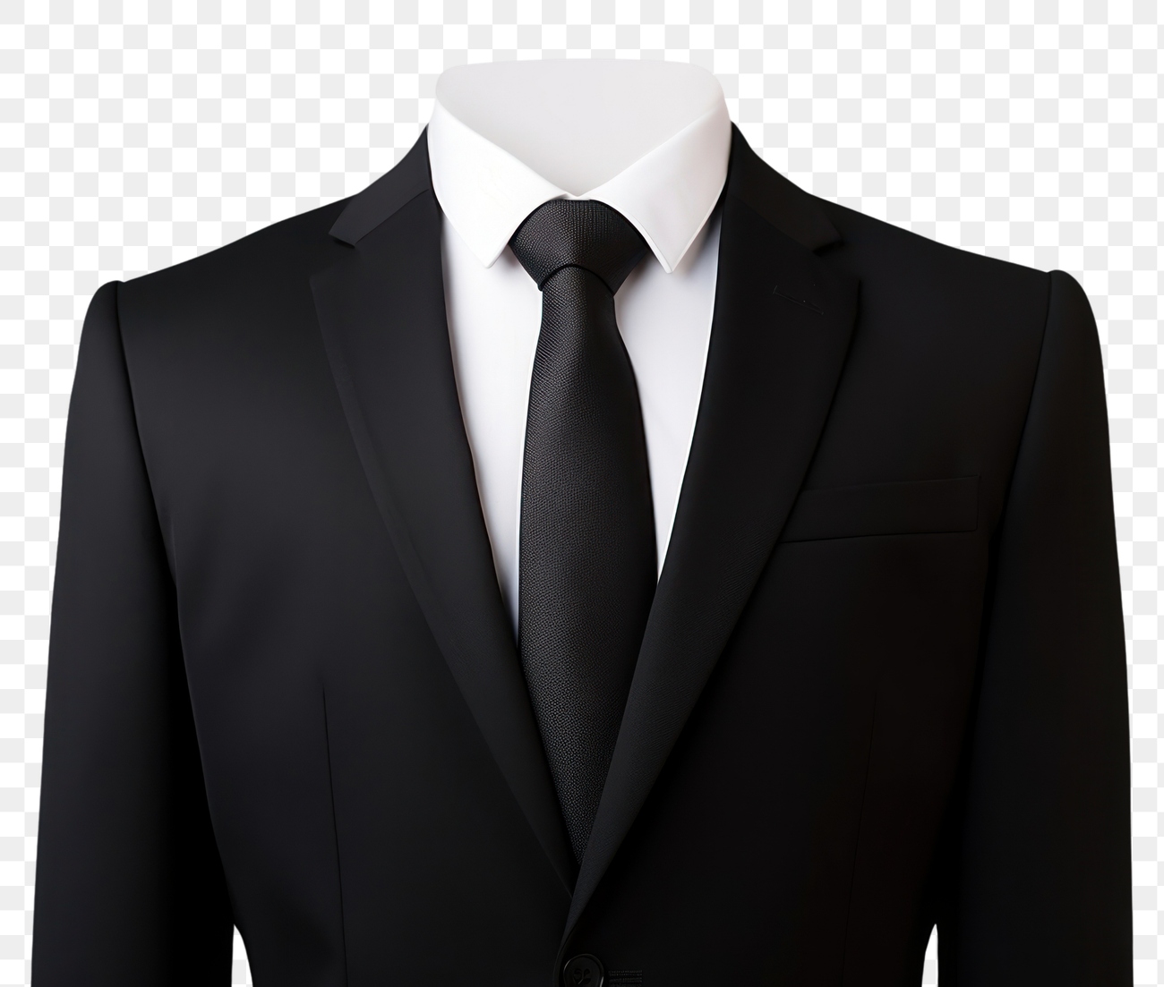 PNG black suit tie necktie | Premium PNG - rawpixel