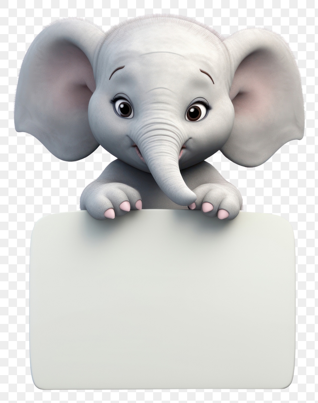 PNG Angry elephant holding board | Premium PNG - rawpixel