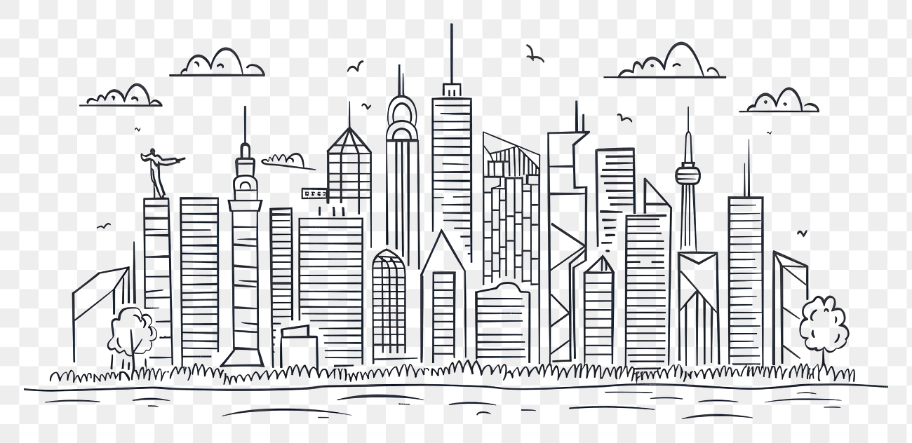 PNG City diagram drawing sketch. | Premium PNG - rawpixel