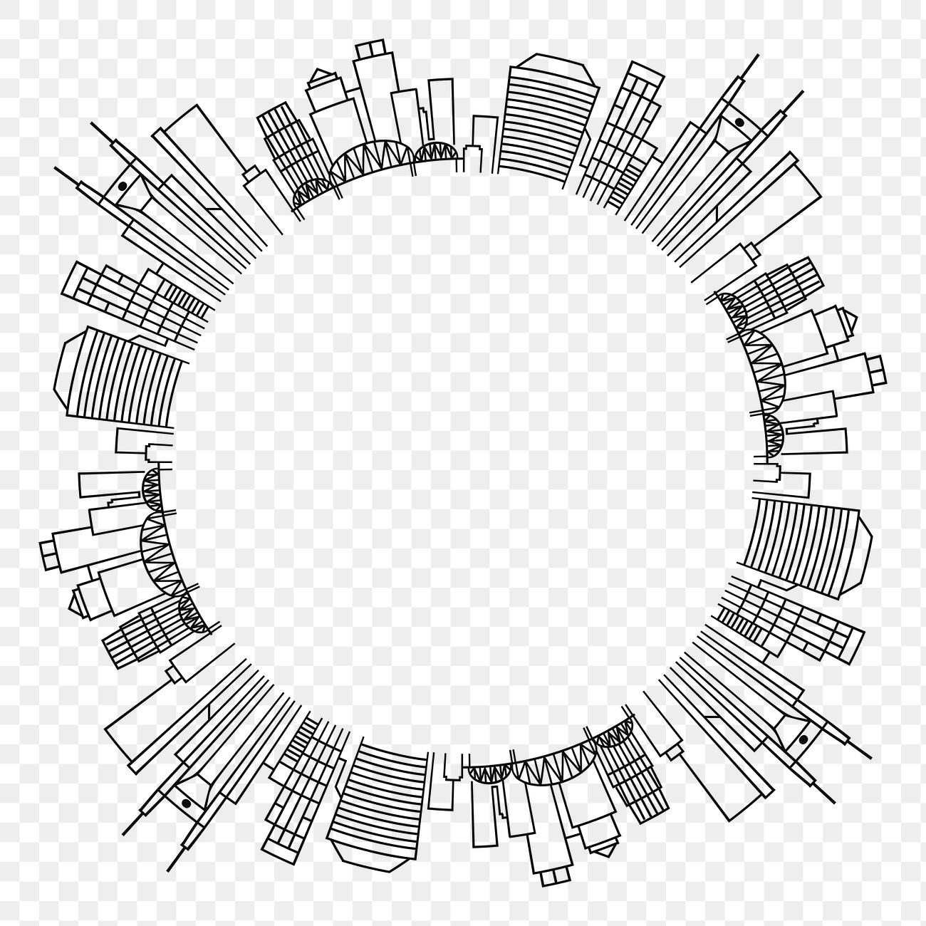 City round png frame sticker, | Free PNG - rawpixel