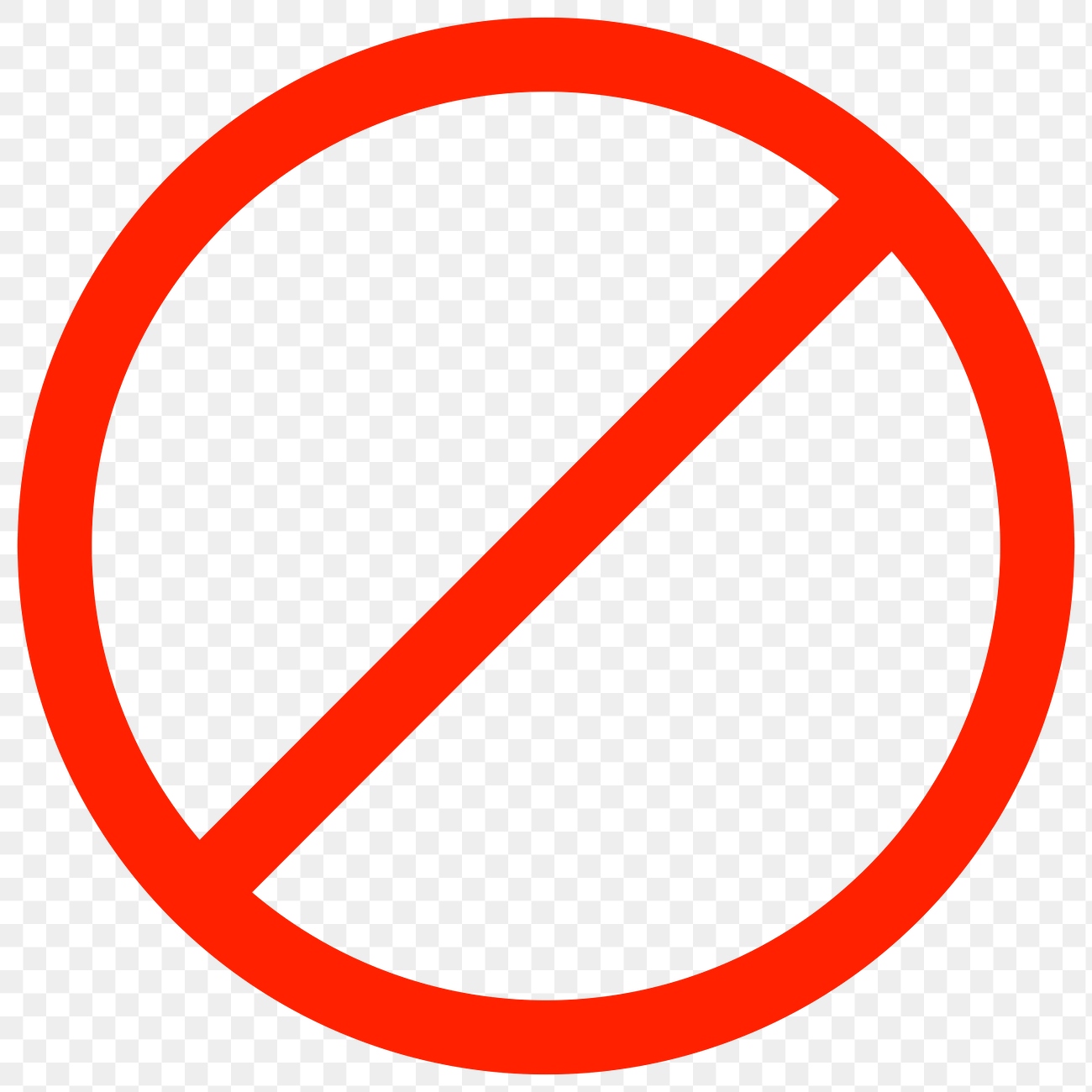 Ban sign png sticker symbol | Free PNG - rawpixel