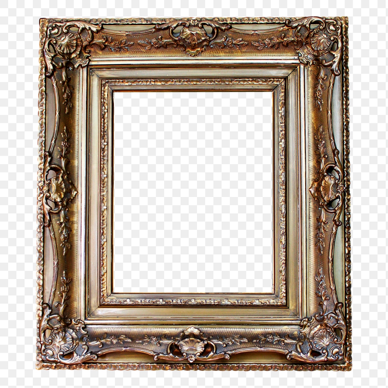 Picture frame png sticker, vintage | Premium PNG - rawpixel