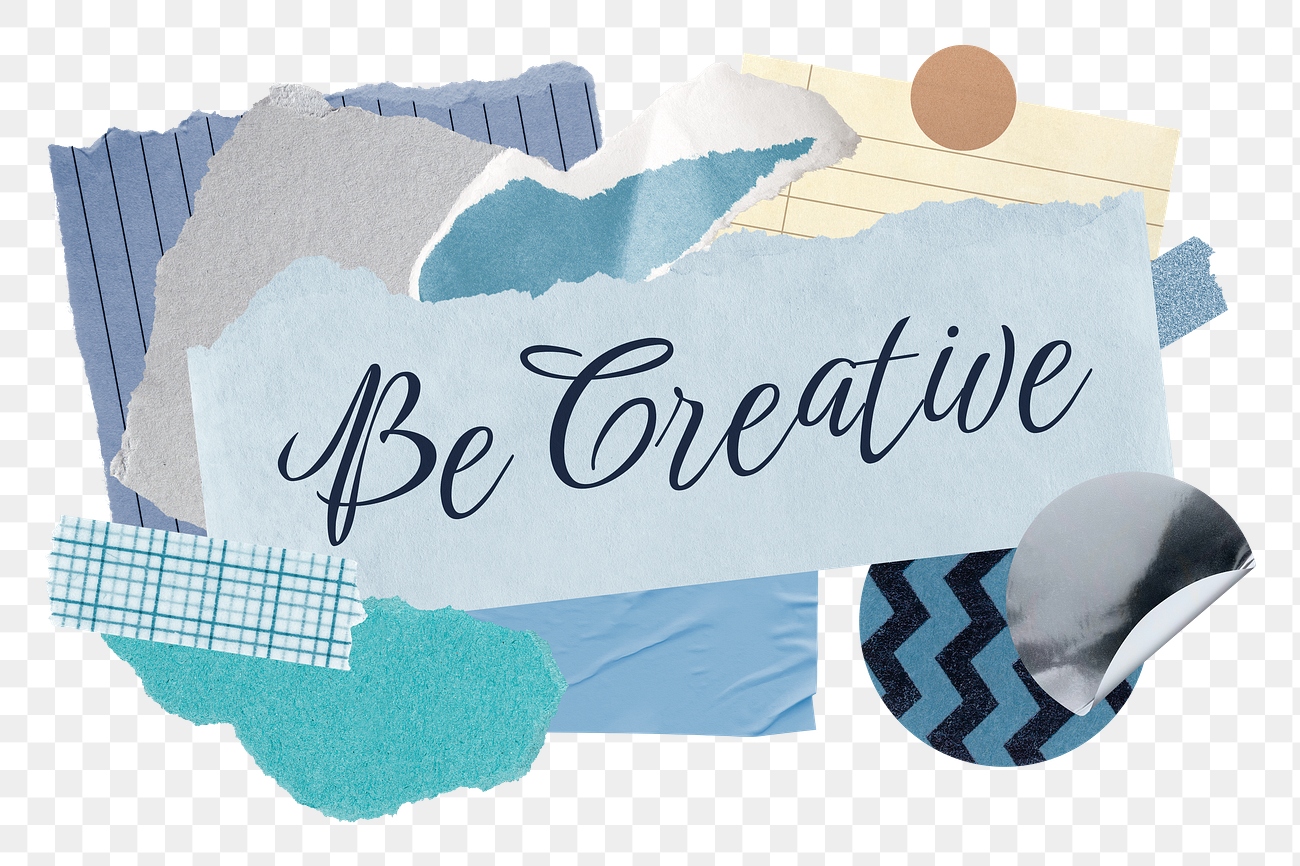 Be creative png word sticker | Free PNG - rawpixel