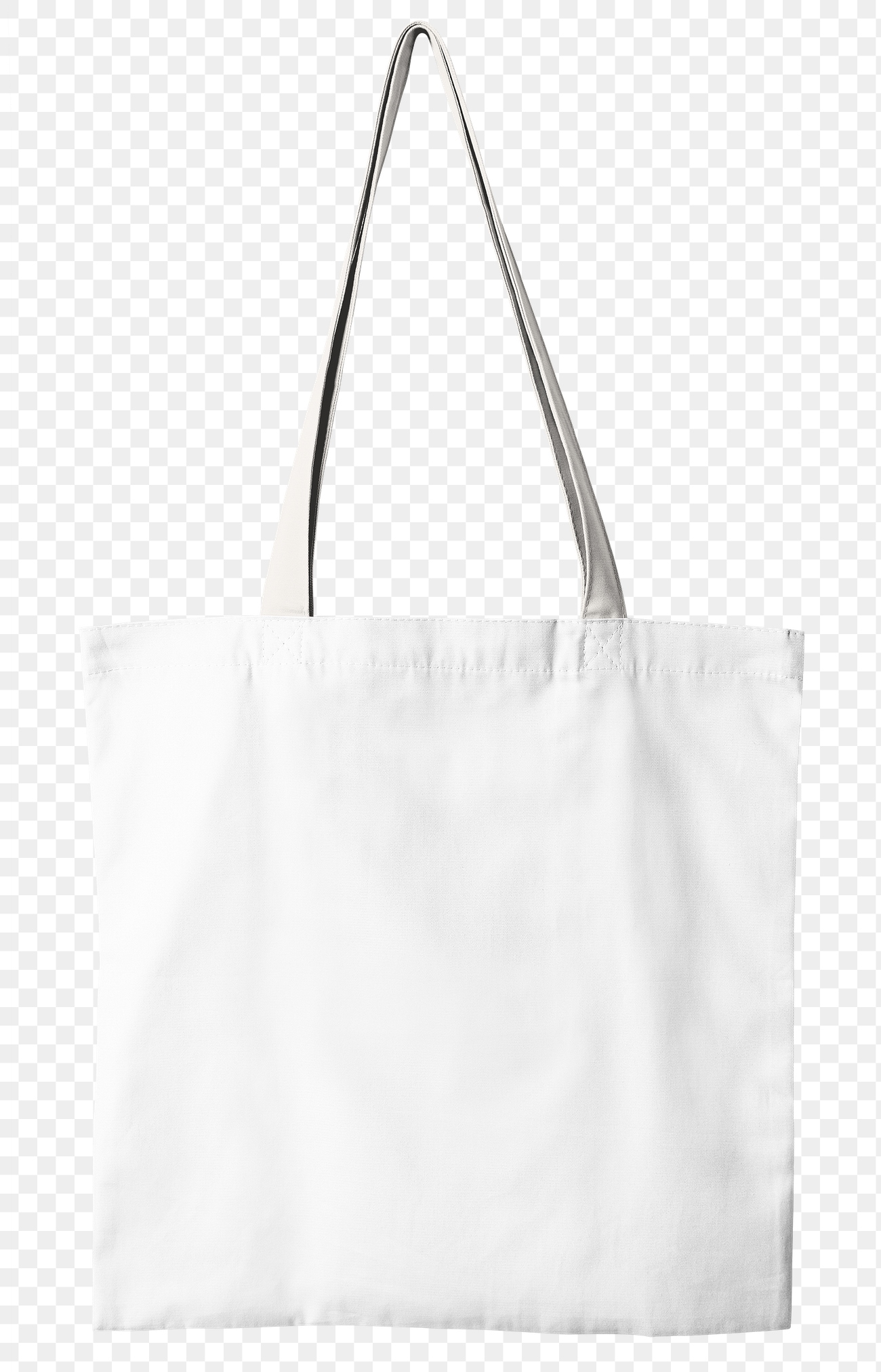 White tote bag png, minimal | Premium PNG - rawpixel