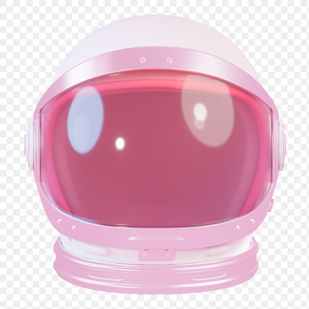 Png pink astronaut helmet sticker, | Premium PNG - rawpixel