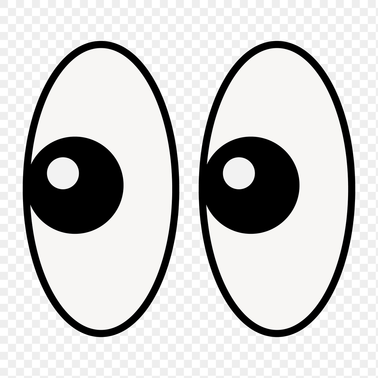 Lurking eyes png sticker, transparent | Premium PNG - rawpixel