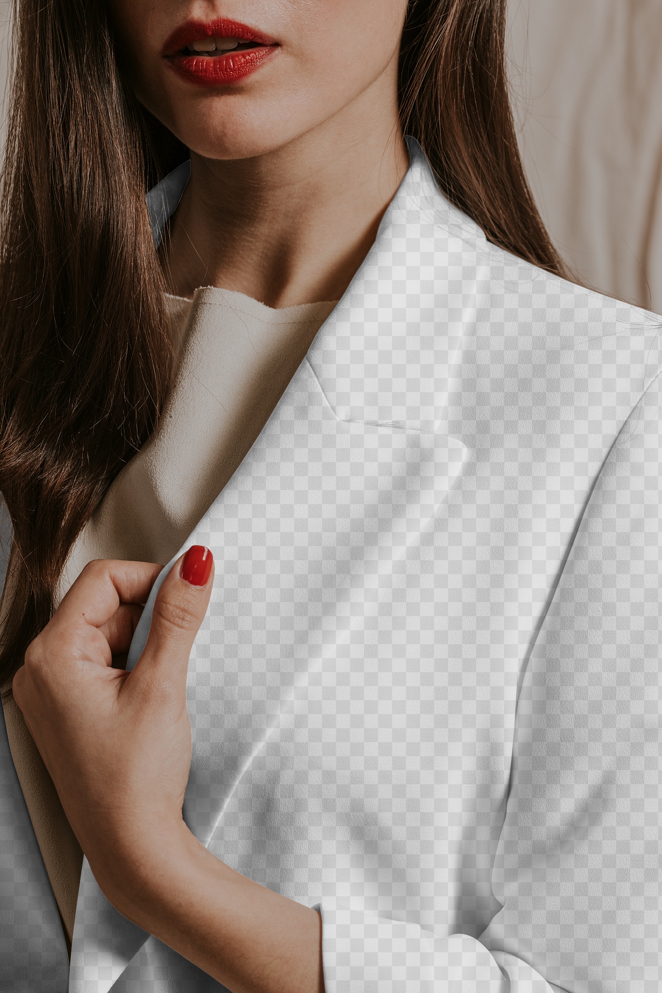 Women's blazer png transparent mockup, | Premium PNG - rawpixel